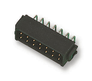 M80-8411442 PLUG, RIGHT ANGLE, 2ROW, 14WAY HARWIN