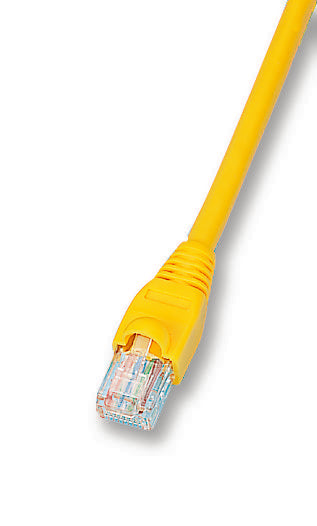 2961-5Y PATCH LEAD, CAT5E, UTP, YELLOW, 5M VIDEK