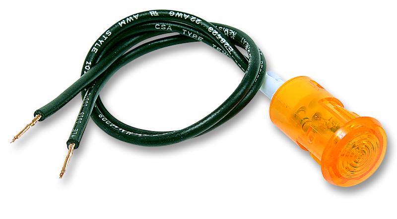 L058900NAC NEON INDICATOR, AMBER ARCOLECTRIC (BULGIN LIMITED)