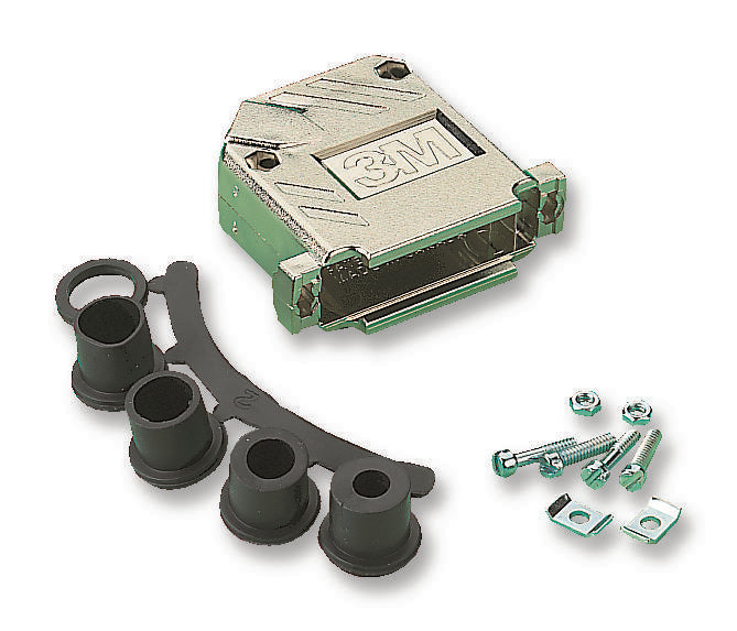 3357-6537-1C BACKSHELL, D, SHIELDED, 37WAY 3M