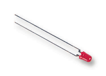 HLMP-K150 LED, 3MM, RED, 2MCD, 637NM BROADCOM