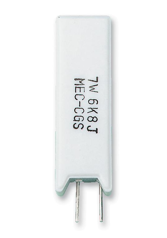 SQMR710KJ RES, 10K, 5%, 7W, RADIAL, METAL FILM CGS - TE CONNECTIVITY