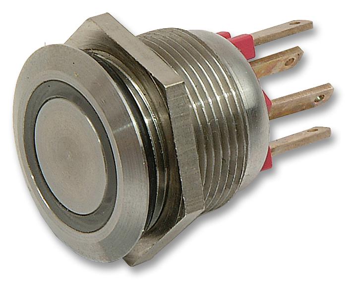 MPI002/28/AM SWITCH, ILLUM AMBER BULGIN LIMITED