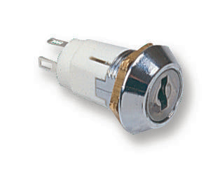 SRL-5-P-S-2 KEYLOCK SWITCH, SPDT, 90DEG, 1A, 24V LORLIN