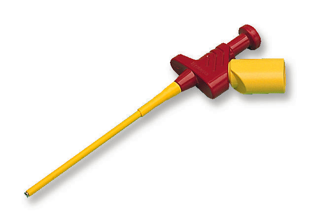 973528101 HOOK, TEST, 4MM, RED, LAS 30 HIRSCHMANN TEST AND MEASUREMENT