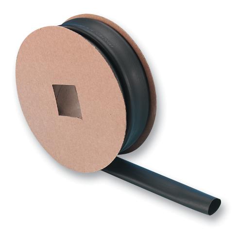 DR-25-3/4-0 HEATSHRINK, 19MM, BLACK, 5M RAYCHEM - TE CONNECTIVITY