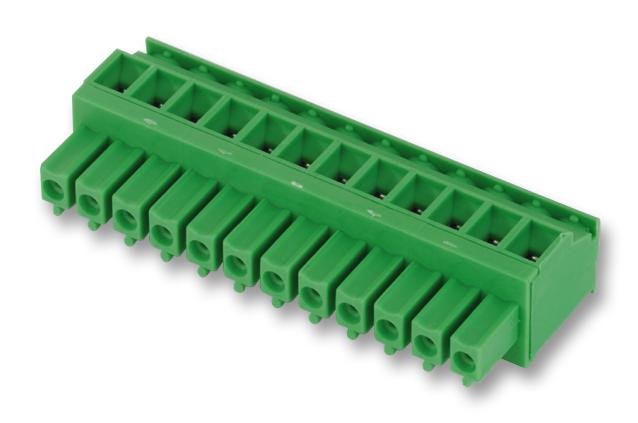 1827046 TERMINAL BLOCK, PLUGGABLE, 9POS, 16AWG PHOENIX CONTACT