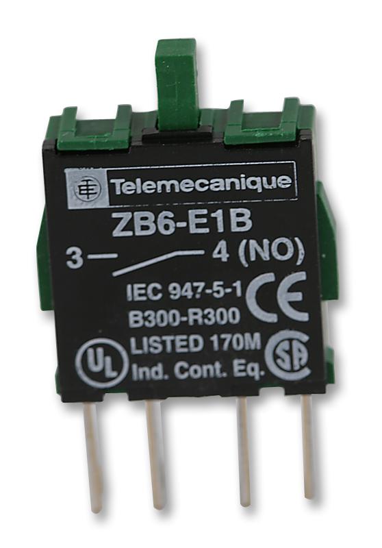 ZB6E1B CONTACT BLOCK, FASTON, 1NO SCHNEIDER ELECTRIC