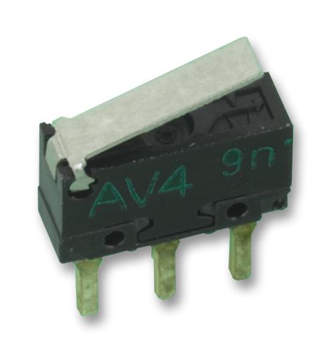 AV32143 MICROSWITCH, SHORT HINGE LEVER, SPDT, 3A PANASONIC