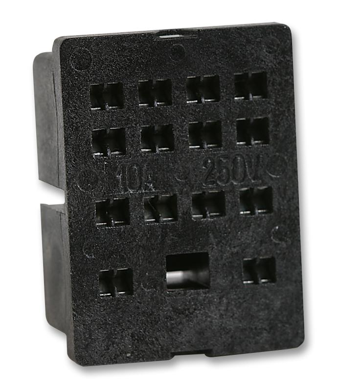 PT78602 RELAY SOCKET, 12 PIN, TH, SOLDER SCHRACK - TE CONNECTIVITY