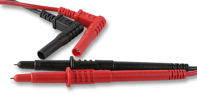 129246 TEST LEAD SET, BLK, RED, 1.25M, 1KV, 20A SILVERTRONIC