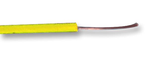 60.7003-24 WIRE, FLEXI-E, YELLOW, 0.25MM STAUBLI