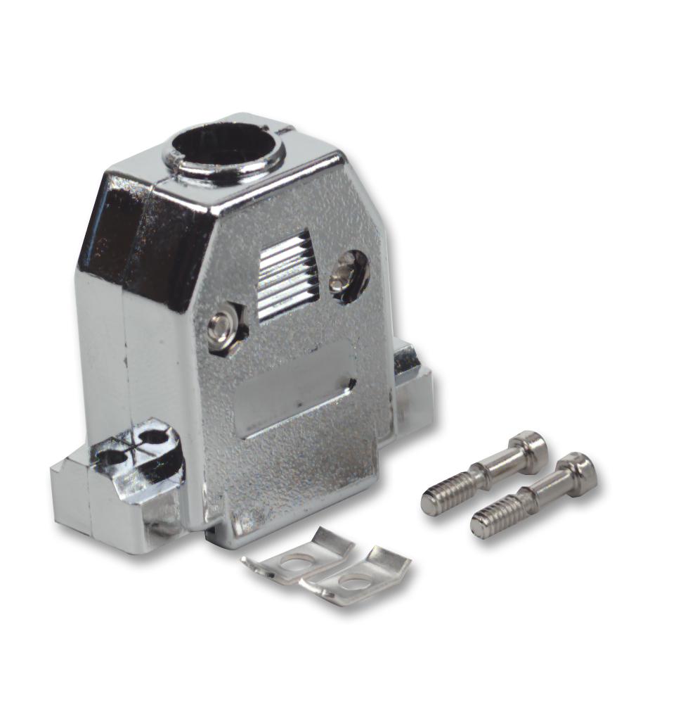 MHCCOV-25SC-MP BACKSHELL, D, METALLISED, 25WAY MH CONNECTORS