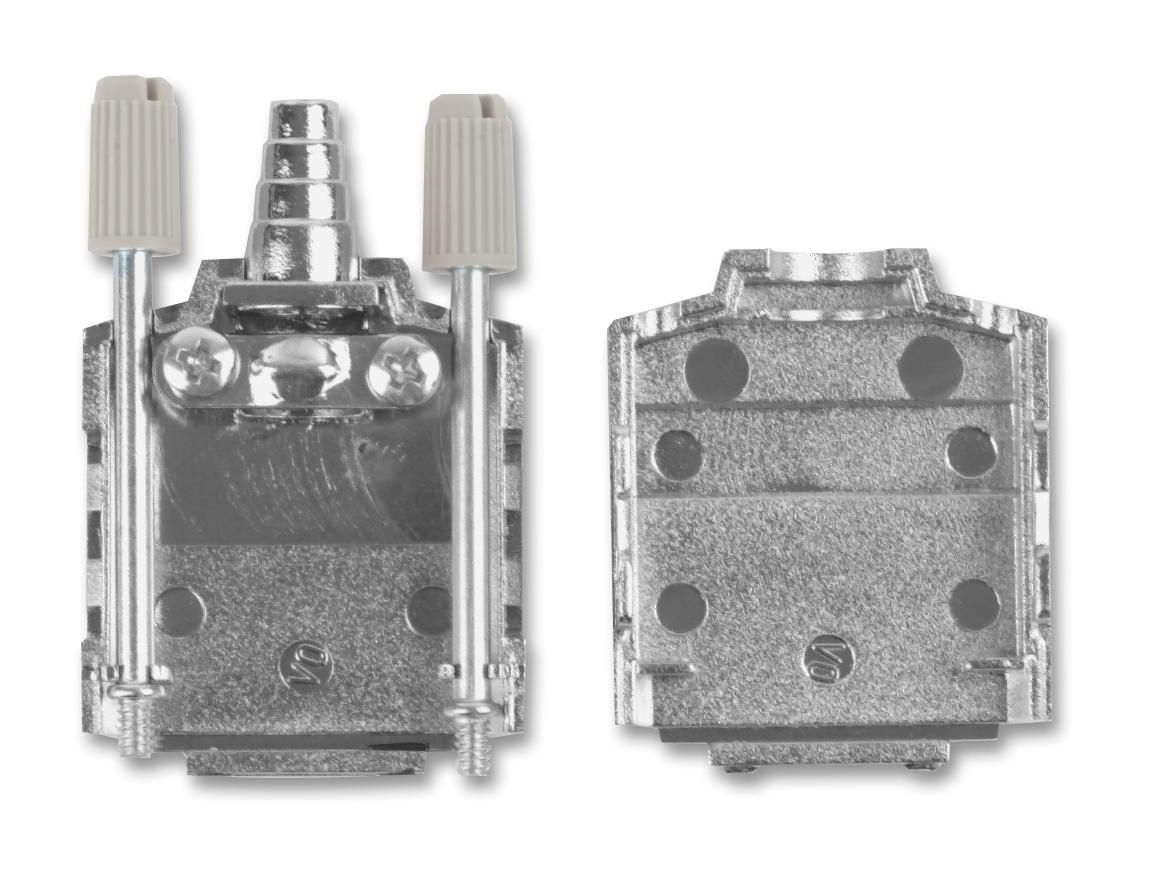 MHDPPK-M-15-K BACKSHELL, D, TOP ENTRY, 15WAY MH CONNECTORS