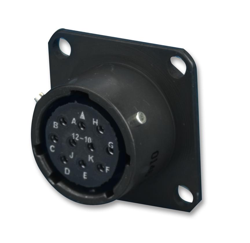 62GB-12E10-06SN CIRCULAR CONN, RECEPTACLE, 10-06, PANEL AMPHENOL LTD