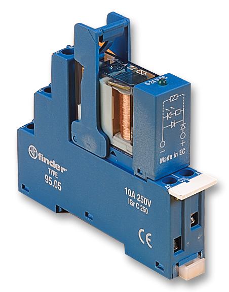 48.31.7.024.0050SPA RELAY, SPDT, 250VAC, 10A FINDER