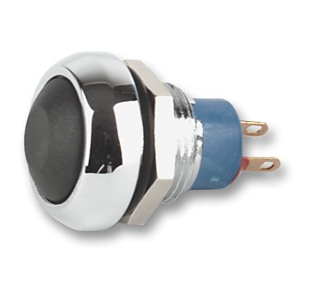 IPR3SAD3101 SWITCH, SPNO, CHROM/GRN BTN APEM