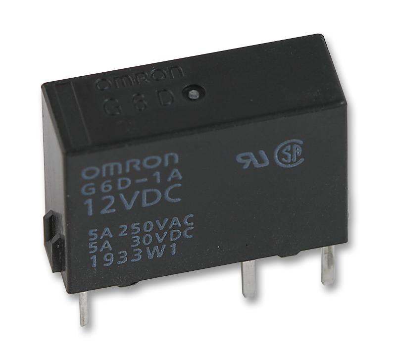 G6D-1A-ASI DC9 POWER RELAY, SPST-NO, 9VDC, THT OMRON