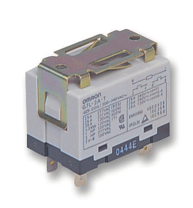 G7L-2A-T DC100 RELAY, DPST-NO, 277VAC, 25A OMRON