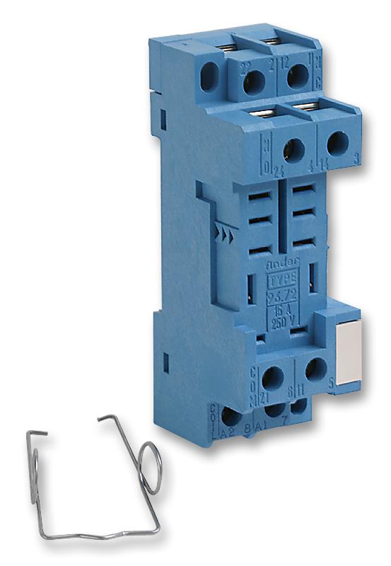 96.72SMA SOCKET & CLIP, DIN, DPCO, RELAY FINDER