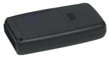 55-12-NO-R-BL CASE, HANDHELD, 55, RT, NB, BLACK BOX ENCLOSURES