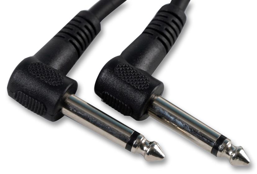PSG00072 6.35MM 90DEG PLUG TO PLUG- 1M PRO SIGNAL