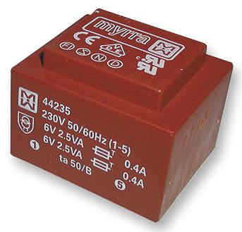 44229 TRANSFORMER 5VA 6V MYRRA