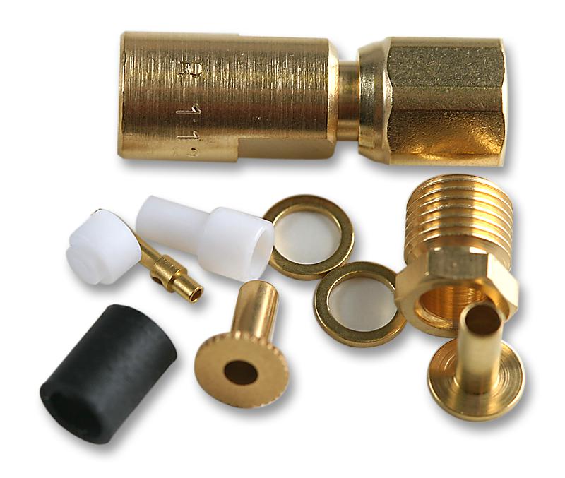 R112005000 RF COAXIAL, SMC, STRAIGHT PLUG, 50OHM RADIALL