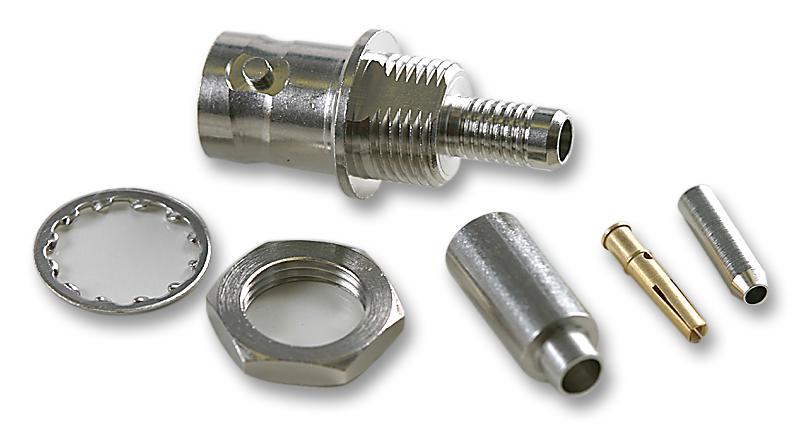 R141308000 RF COAXIAL, BNC, STRAIGHT JACK, 50OHM RADIALL