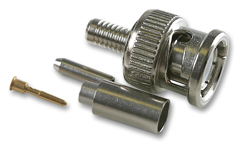 R142085161 RF COAXIAL, BNC, STRAIGHT PLUG, 75OHM RADIALL