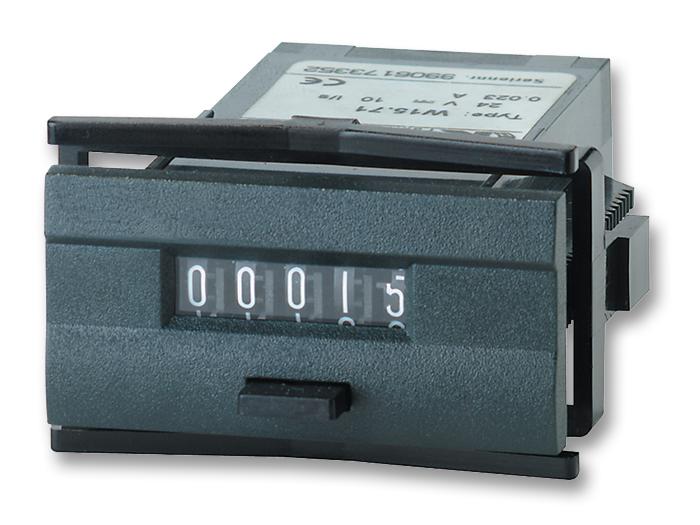 1.150.510.013.550 COUNTER, ELECT-MECH, 24VDC, W15.51 KUEBLER