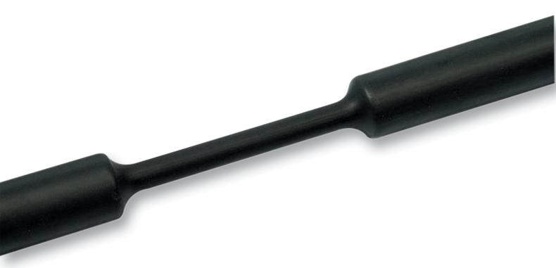 319-03800 HEATSHRINK, BLK, 38.1MM, 1M HELLERMANNTYTON