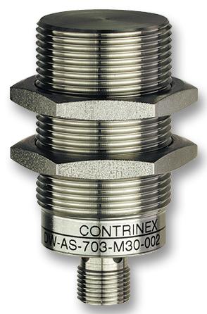 DW-AS-703-M30-002 PROXIMITY SWITCH, ALL-METAL, M30 CONTRINEX GMBH