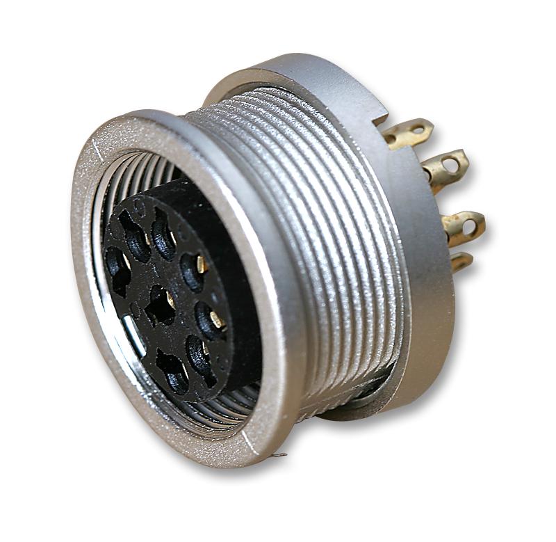 KFV 80 SOCKET, DIN, PANEL, 8WAY LUMBERG