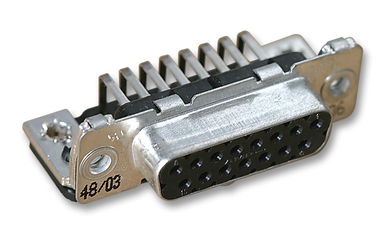 1-106506-2 SOCKET, D, 40-40UNC, 15WAY AMP - TE CONNECTIVITY