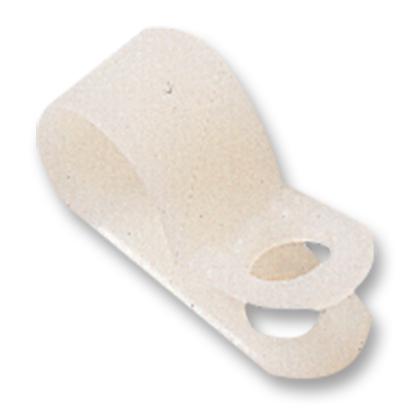 H6P-N66-NA-M1 CABLE P-CLIP, NYLON 6.6, NATURAL, 11MM HELLERMANNTYTON