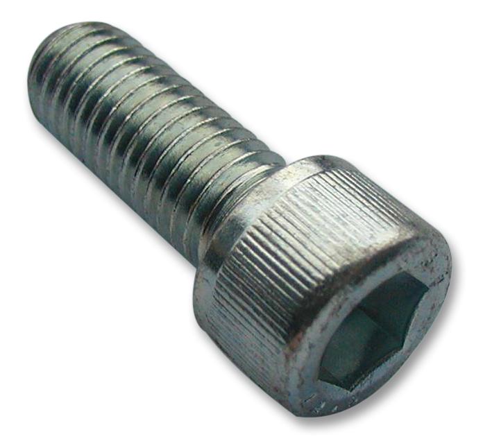 M2.5 10 SO12CS S100 SCREW SOCKET, CAP, M2.5X10, BLACK, PK100 TR FASTENINGS