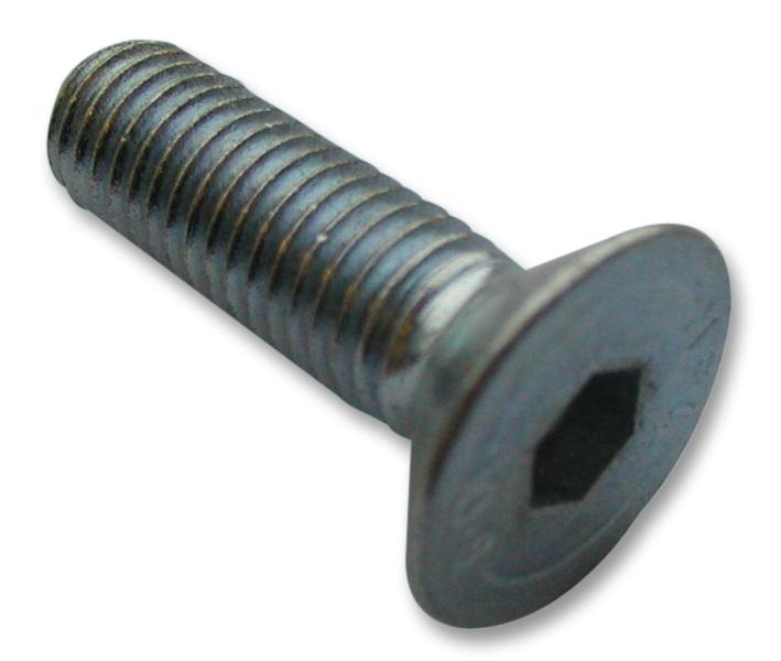 M6 16 KH10MC Z50 SCREW SOCKET, CSK, BZP, M6X16, PK50 TR FASTENINGS