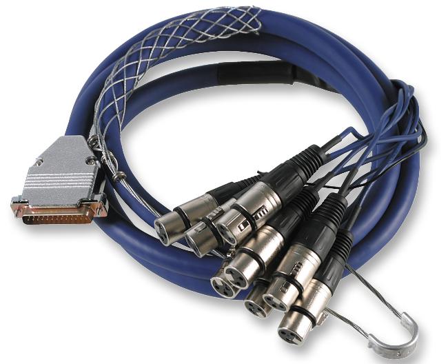 PSG01357 LEAD, 25 D T0 8X XLR SOCKET 2M PRO SIGNAL