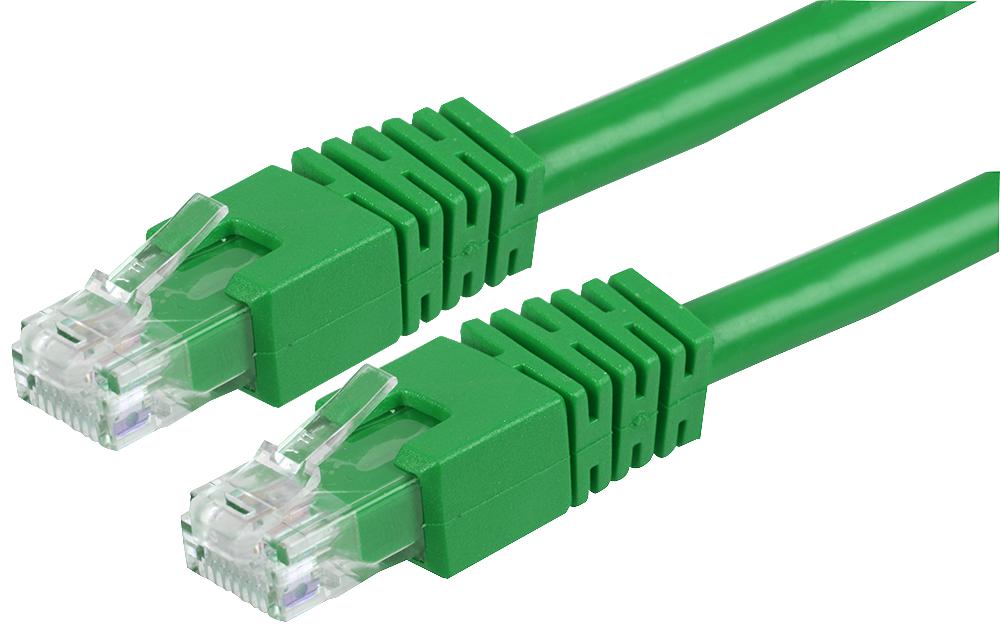 PS11174 PATCH CORD, RJ45 PLUG, CAT6, 5M, GREEN PRO SIGNAL