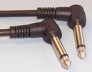 PSG00073 6.35MM 90DEG PLUG TO PLUG- 2M PRO SIGNAL