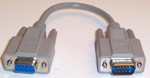 AD-425 ADAPTOR, MONITOR-9DF TO 15HDDM, 15CM PRO SIGNAL