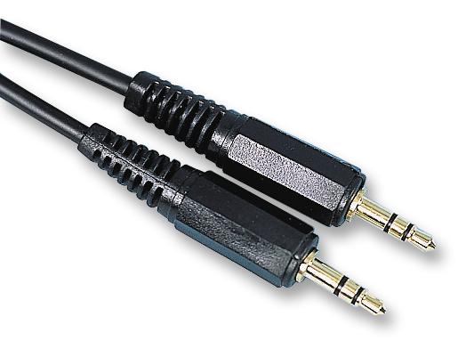 PSG00057 LEAD 3.5MM STEREO PLUG TO PLUG GOLD 1M PRO SIGNAL