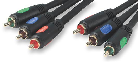 PSG00274 3 PHONO PL TO 3 PHONO PL LEAD - 10M PRO SIGNAL