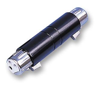 PSG01702 ADAPTOR, XLR S TO S ADAPTOR, BLACK PRO SIGNAL