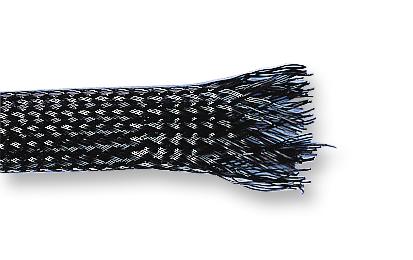 PETBK3B10 SLEEVING, BRAID, 3MM, BLACK, 10M MULTICOMP PRO