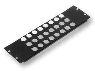 R1269/3UK/24 3U-24 HOLE 19" RACK PANEL PENN ELCOM