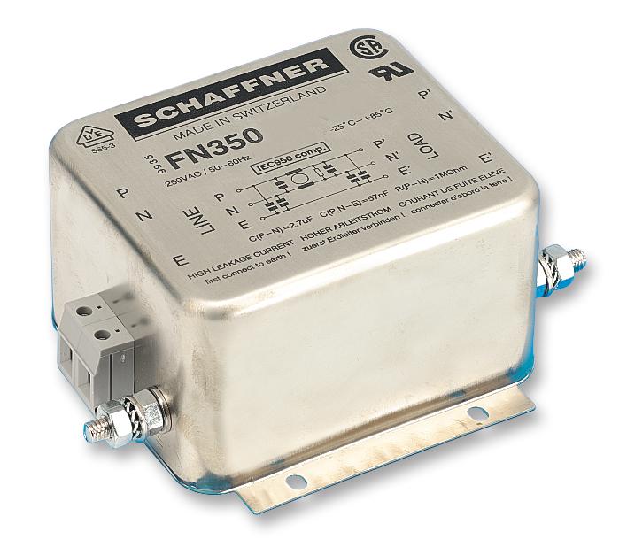 FN350-55-33 FILTER, 55A, MOTOR DRIVE SCHAFFNER