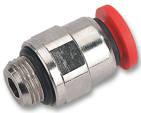 C02250605 STRAIGHT STEM ADAPTOR, 6MMXM5 NORGREN