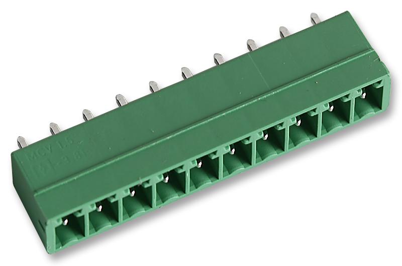 1803507 HEADER, VERTICAL, 3.81MM, 10WAY PHOENIX CONTACT